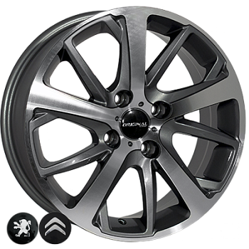 TRW-Z1039 DGMF R16*6.5J PCD4*108 ET31 DIA 65.1