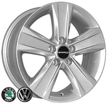 ZY-5125 S R15*6.0J PCD5*100 ET38 DIA 57.1