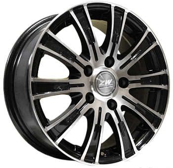 ZW-9123 BE-P R15*6.0J PCD4*100 ET38 DIA 67.1