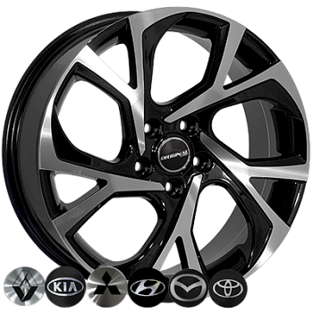 ZF-FE132 BMF R18*7.0J PCD5*114.3 ET35 DIA 67.1