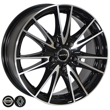 ZW-4040 BP R16*6.0J PCD4*100 ET40 DIA 60.1