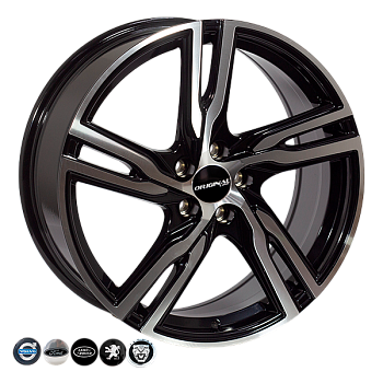 ZF-9393 BMF R19*8.0J PCD5*108 ET45 DIA 63.4