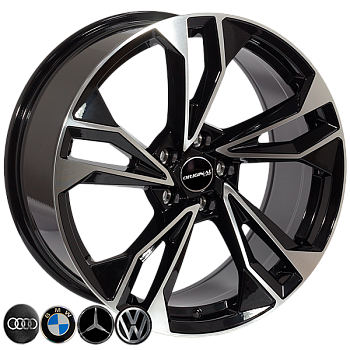 ZF-9378 BMF R19*8.5J PCD5*112 ET32 DIA 66.6