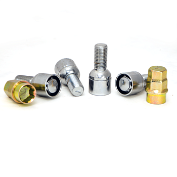 БОЛТ СЕКР. ( M14*1,5 ) H=27 (LB 009) (4+2 KEY) PLASTIC PACK СФЕРА    