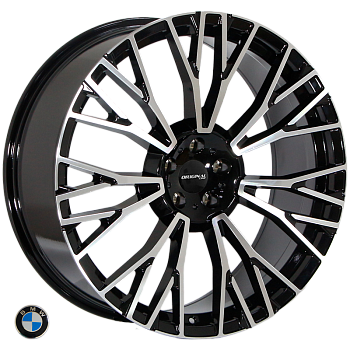 ZF-736 BMF R22*9.5J PCD5*112 ET37 DIA 66.6