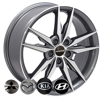 ZW-BK862 GP R18*7.5J PCD5*114.3 ET40 DIA 67.1