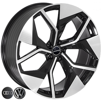 ZF-FBX148 BMF R23*9.5J PCD5*112 ET26 DIA 66.6