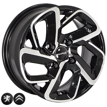 ZW-D6347 BP R14*6.0J PCD4*108 ET25 DIA 65.1