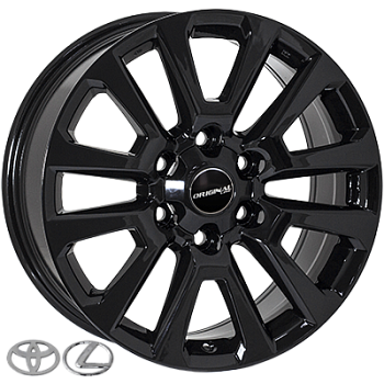 ZW-BK5881 BLACK R17*7.5J PCD6*139.7 ET25 DIA 106.1