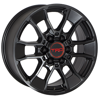 ZW-BKY1202 MattBLACK R18*8.0J PCD6*139.7 ET20 DIA 106.1