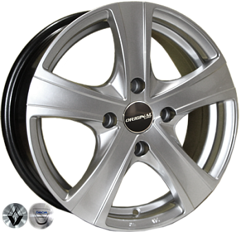 ZW-9504 HS R14*5.5J PCD4*100 ET43 DIA 60.1