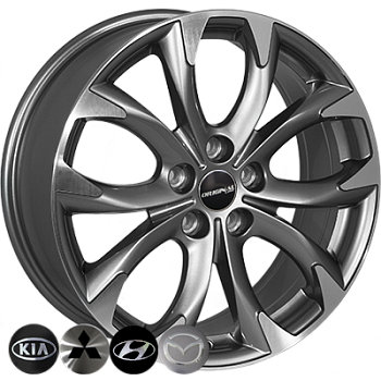 JH-00650(ZW013) GMF R18*7.5J PCD5*114.3 ET45 DIA 67.1