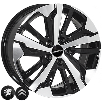 ZW-BK5837 BP R17*7.0J PCD5*108 ET40 DIA 65.1