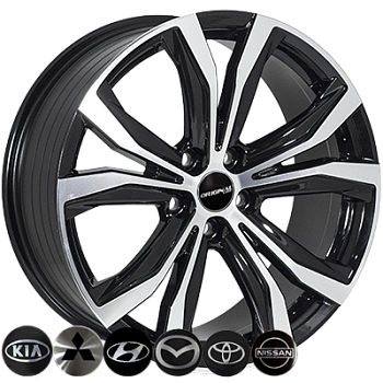 ZF-FE193 BMF R17*7.0J PCD5*114.3 ET35 DIA 67.1