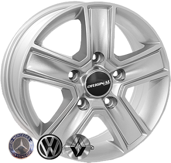 ZW-BK473 S R15*6.5J PCD5*130 ET54 DIA 84.1