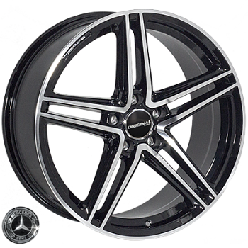 ZW-BK5252 BP R19*9.5J PCD5*112 ET45 DIA 66.6