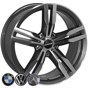 ZW-BK5327 GP R19*9.5J PCD5*112 ET30 DIA 66.6