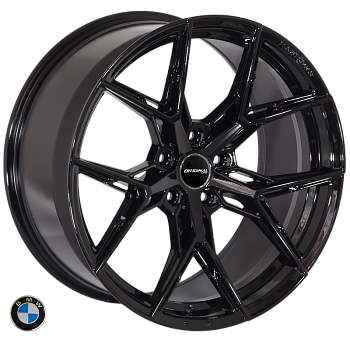 ZW-YA9564 BLK R20*10.0J PCD5*120 ET40 DIA 74.1