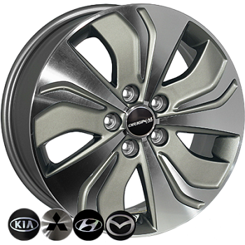 ZF-TL5037 GMF R17*6.5J PCD5*114.3 ET46 DIA 67.1