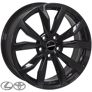 ZF-LX516(FE111) BLACK R18*7.0J PCD5*114.3 ET35 DIA 60.1