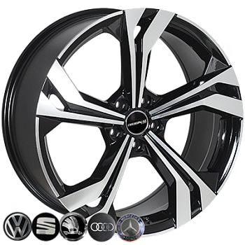 ZW-BK5873 BP R20*8.5J PCD5*112 ET35 DIA 66.6